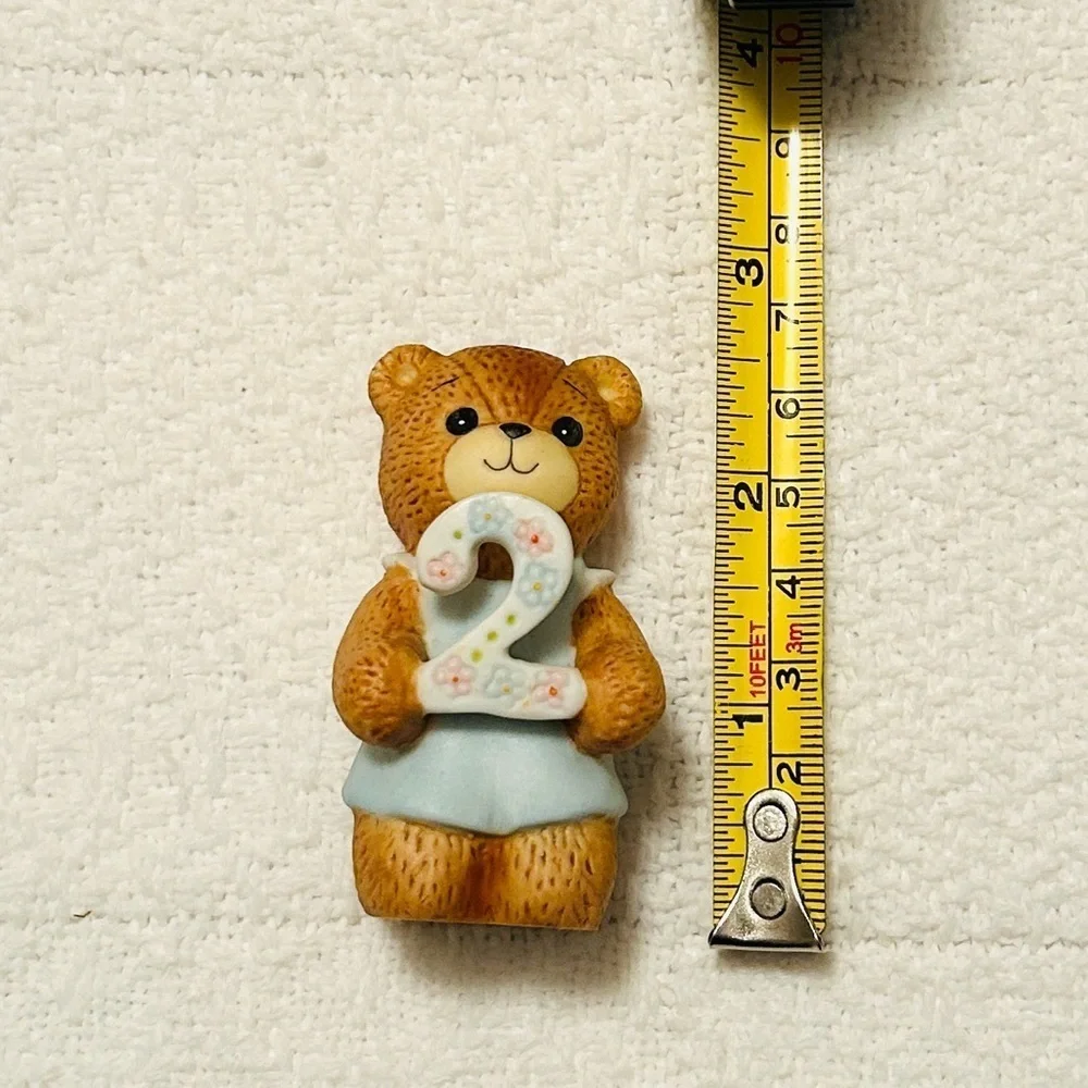 Enesco Lucy and Me Bear Figurine: 2nd Birthday Collectible